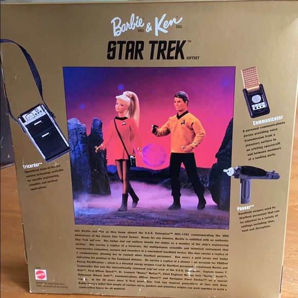 Barbie Star Trek gift set - Picture 3 of 4